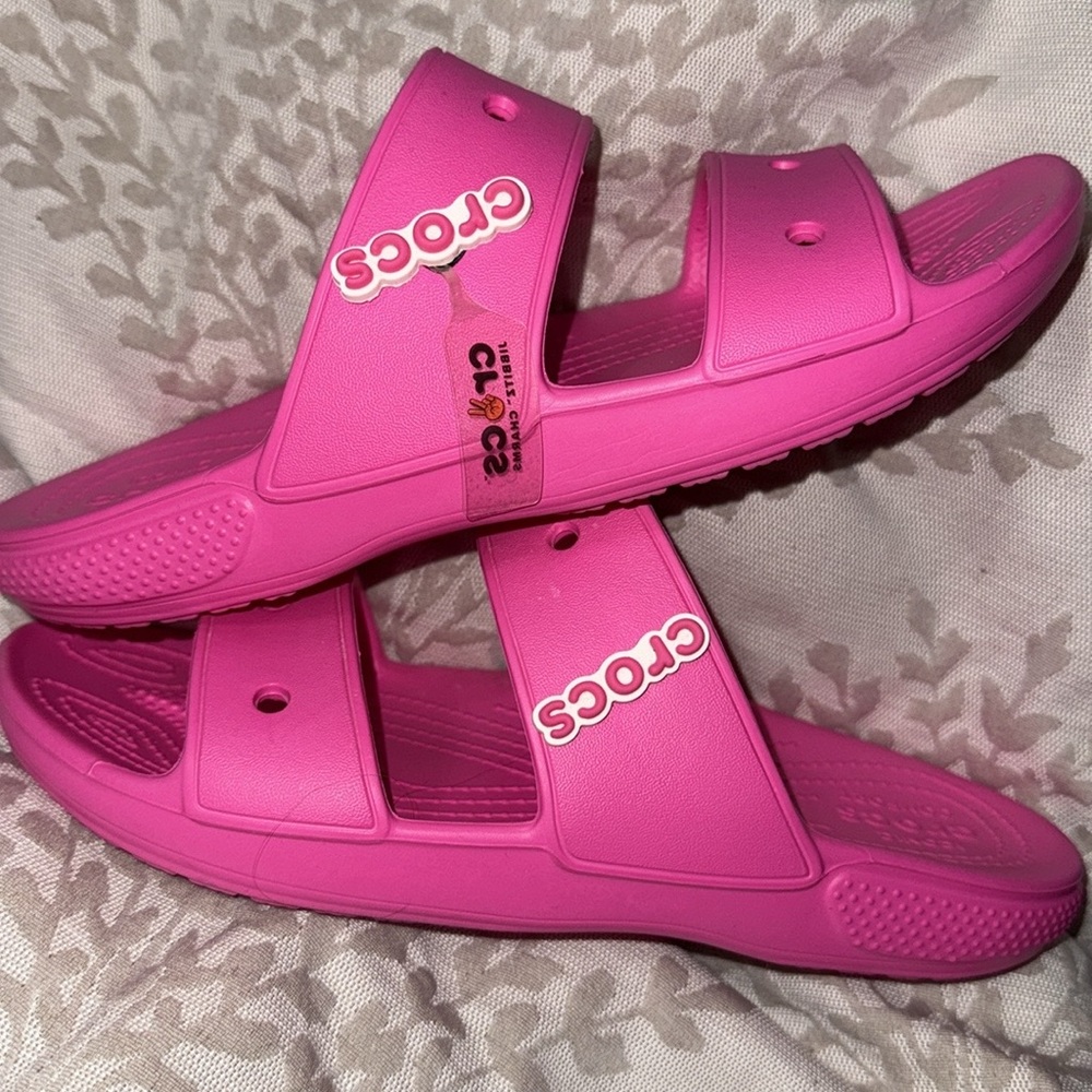 Crocs Adult Pink Sandals